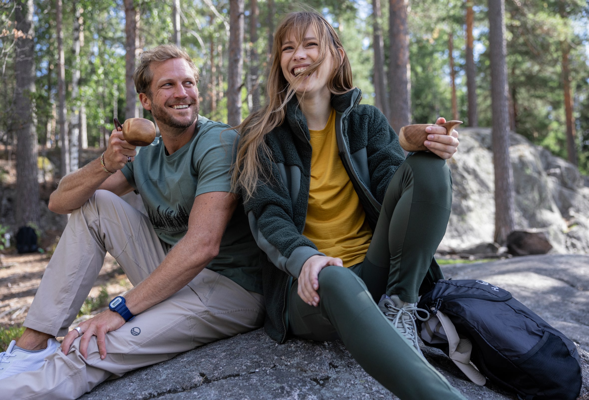 Spodnie trekkingowe męskie Halti Pallas X-Stretch Lite